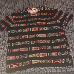 H&M Loves Coachella Tribal Print Shirt